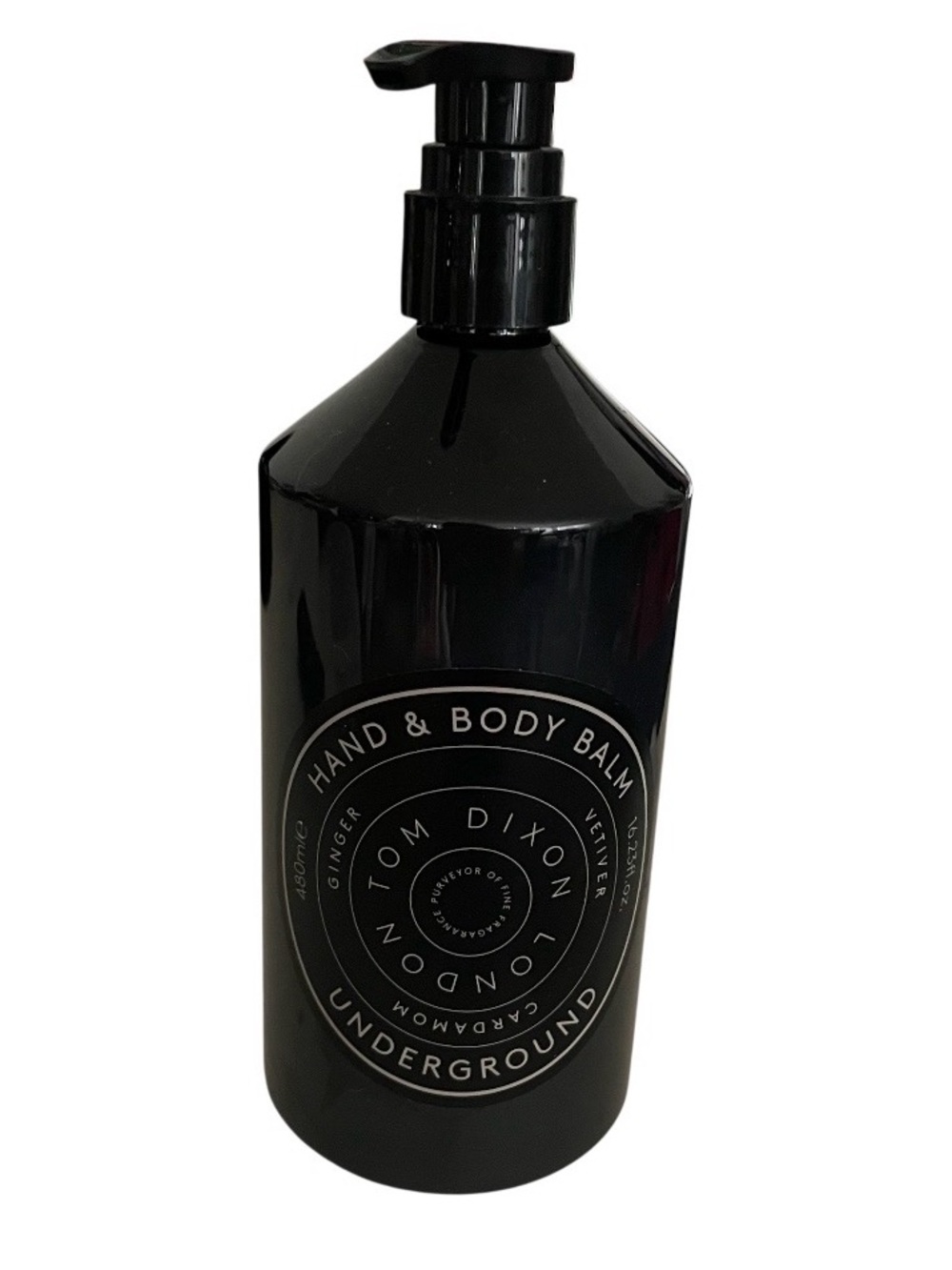 TOM DIXON London Hand & Body Balm Underground Ginger Vetiver Cardamom UNISEX